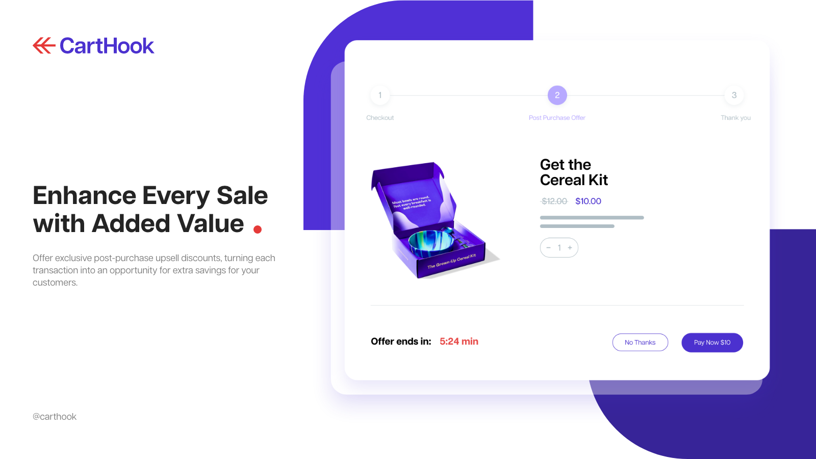 CartHook advanced analytics dashboard